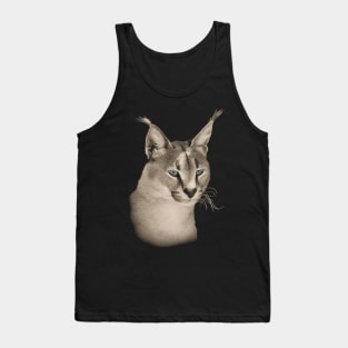 Caracal Wild Cat for Cat Lovers Tank Top